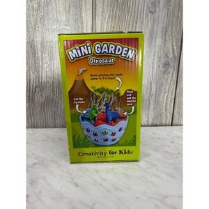 Creativity for Kids Mini Garden Dinosaur Terrarium Kit Faber-Castell Ages 6+ NEW